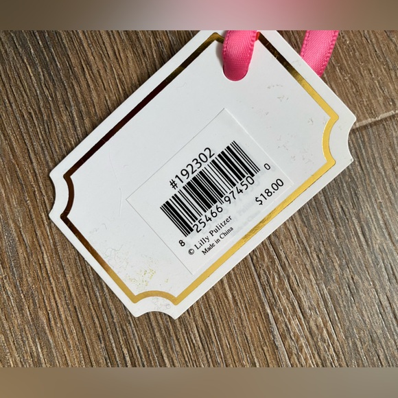 NWT Lilly Pulitzer Bracelet Style Keychain in Cheek to Cheek - Picture 5 of 5